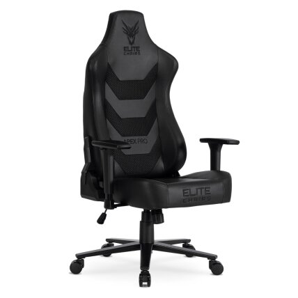 Ofiso kėdė su eko oda APEX juoda 1