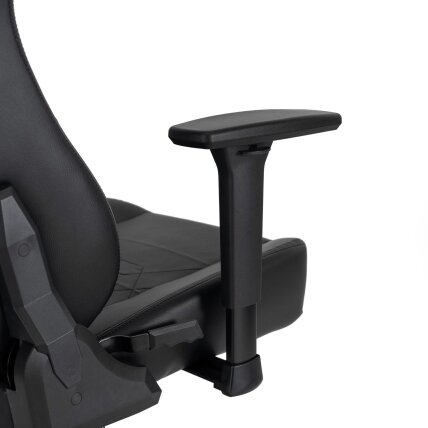 Ofiso kėdė su eko oda APEX juoda 7