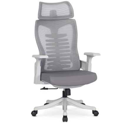 Karetas CARET 2 ergonomiška pasukama biuro kėdė, ventiliuojama, pilka, moderni Karetas CARET 2 ergonomiška pasukama biuro kėdė, ventiliuojama, pilka, moderni
