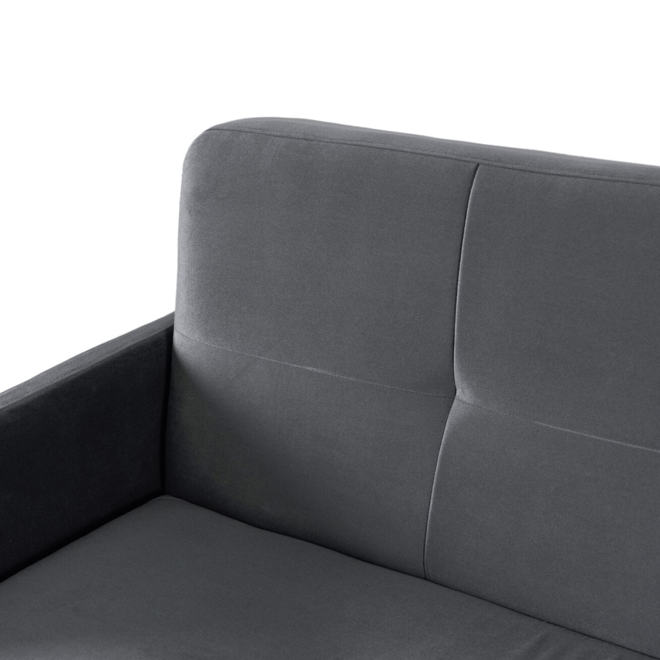Kuba Sofa su miegojimo funkcija CUBA sulankstoma dvivietė sofa-lova, pilkos spalvos, moderni svetainė 7 Kuba Sofa su miegojimo funkcija CUBA sulankstoma dvivietė sofa-lova, pilkos spalvos, moderni svetainė 7