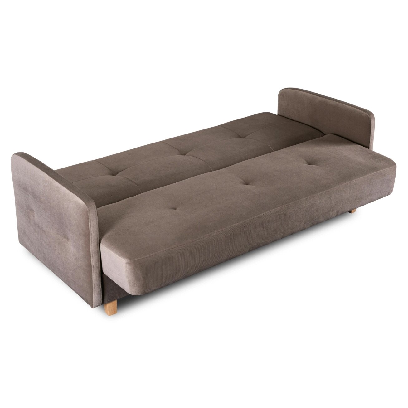 Kuba Sofa su miegojimo funkcija CUBA sulankstoma dvivietė sofa-lova, smėlio spalvos, moderni svetainė 6 Kuba Sofa su miegojimo funkcija CUBA sulankstoma dvivietė sofa-lova, smėlio spalvos, moderni svetainė 6