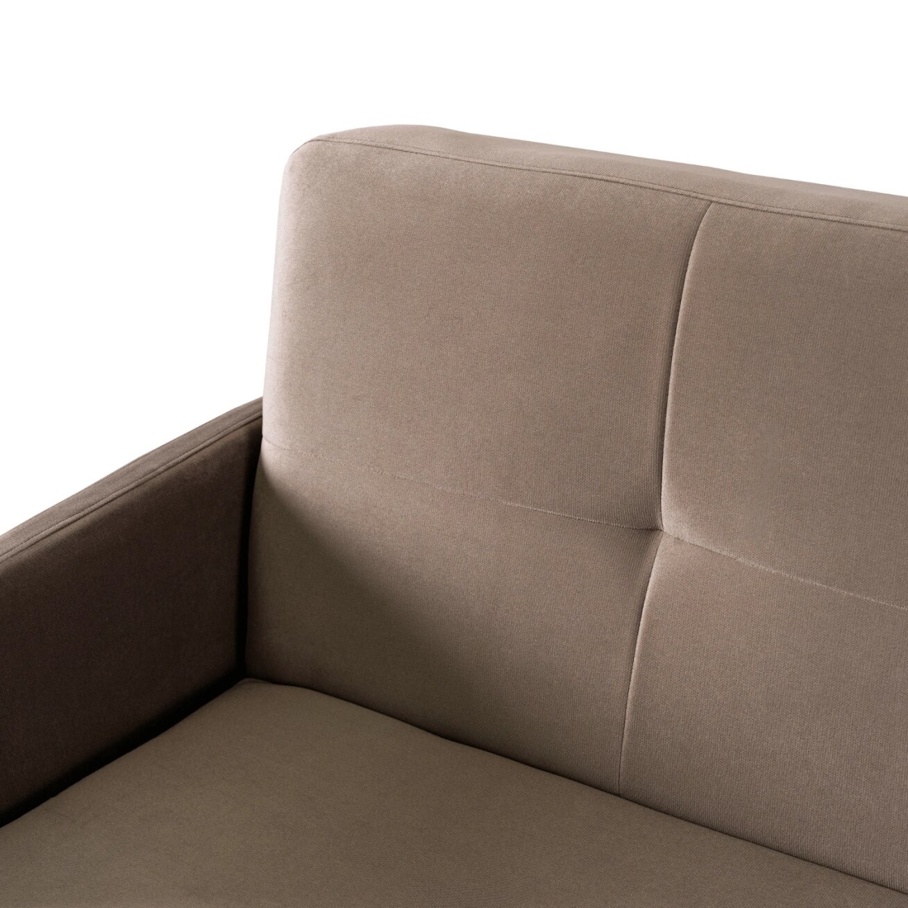 Kuba Sofa su miegojimo funkcija CUBA sulankstoma dvivietė sofa-lova, smėlio spalvos, moderni svetainė 7 Kuba Sofa su miegojimo funkcija CUBA sulankstoma dvivietė sofa-lova, smėlio spalvos, moderni svetainė 7