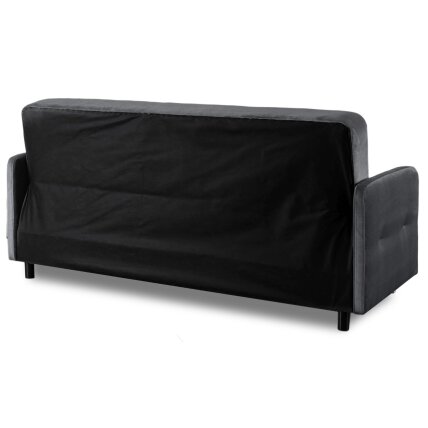 Kuba Sofa su miegojimo funkcija CUBA sulankstoma dvivietė sofa-lova, pilkos spalvos, moderni svetainė 3 Kuba Sofa su miegojimo funkcija CUBA sulankstoma dvivietė sofa-lova, pilkos spalvos, moderni svetainė 3