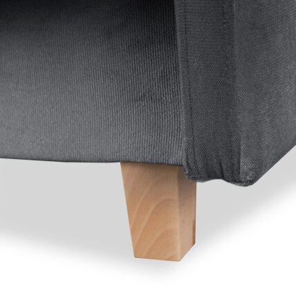 Kuba Sofa su miegojimo funkcija CUBA sulankstoma dvivietė sofa-lova, pilkos spalvos, moderni svetainė 9 Kuba Sofa su miegojimo funkcija CUBA sulankstoma dvivietė sofa-lova, pilkos spalvos, moderni svetainė 9