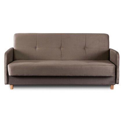 Kuba Sofa su miegojimo funkcija CUBA sulankstoma dvivietė sofa-lova, smėlio spalvos, moderni svetainė 1 Kuba Sofa su miegojimo funkcija CUBA sulankstoma dvivietė sofa-lova, smėlio spalvos, moderni svetainė 1