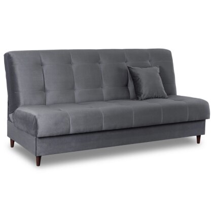 Lima LIMA sofa su miegojimo funkcija, dvivietė išskleidžiama sofa, pilkos spalvos, moderni svetainei 1 Lima LIMA sofa su miegojimo funkcija, dvivietė išskleidžiama sofa, pilkos spalvos, moderni svetainei 1