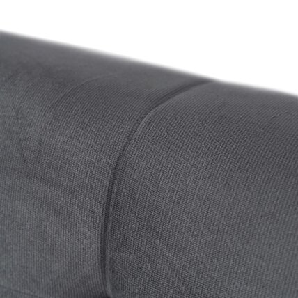 Lima LIMA sofa su miegojimo funkcija, dvivietė išskleidžiama sofa, pilkos spalvos, moderni svetainei 6