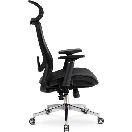 Litosas LITOS juoda moderni ergonominė pasukama biuro kėdė 12 Litosas LITOS juoda moderni ergonominė pasukama biuro kėdė 12