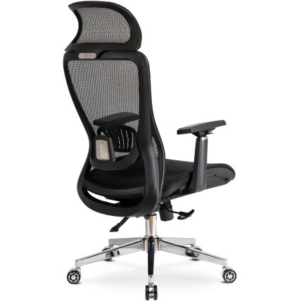 Litosas LITOS juoda moderni ergonominė pasukama biuro kėdė 14 Litosas LITOS juoda moderni ergonominė pasukama biuro kėdė 14
