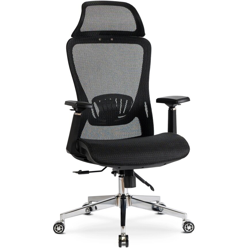 Litosas LITOS juoda moderni ergonominė pasukama biuro kėdė 10 Litosas LITOS juoda moderni ergonominė pasukama biuro kėdė 10