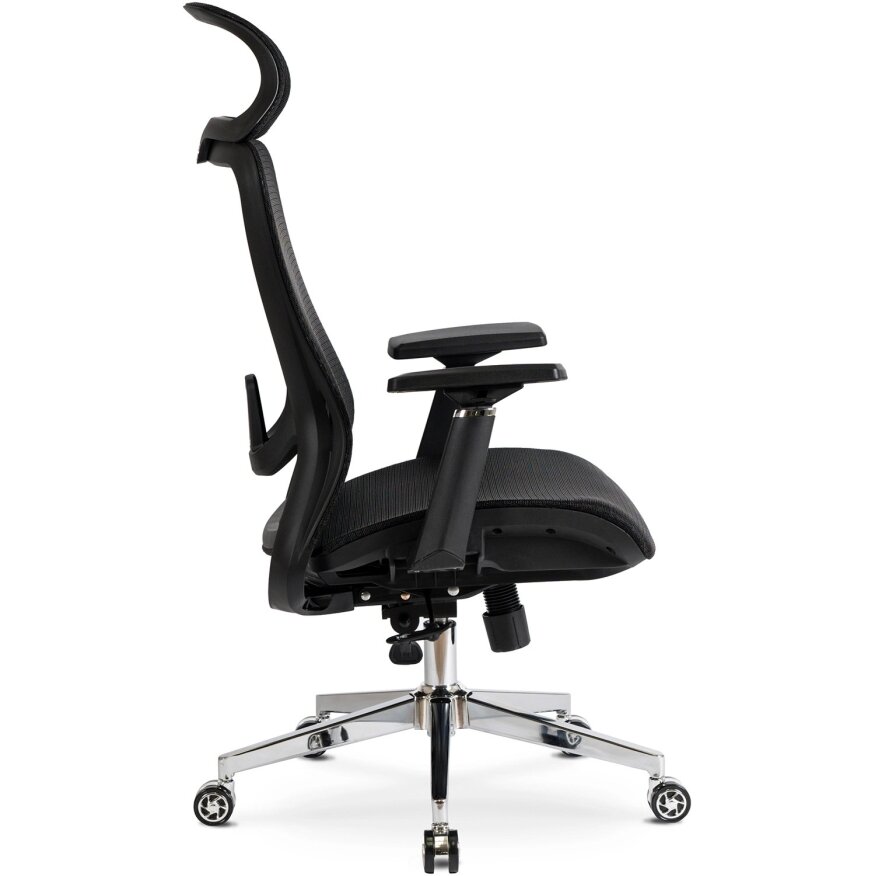 Litosas LITOS juoda moderni ergonominė pasukama biuro kėdė 12 Litosas LITOS juoda moderni ergonominė pasukama biuro kėdė 12