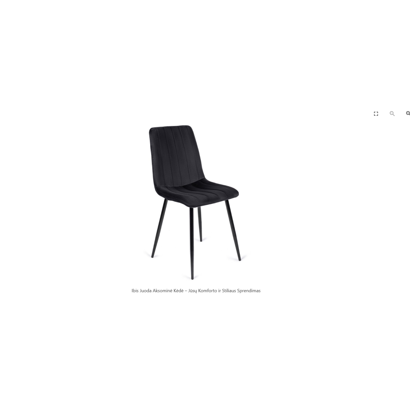 Loft Style Dining Set – Ąžuolo/juodos spalvos stalas su veliūro kėdėmis 11 Loft Style Dining Set – Ąžuolo/juodos spalvos stalas su veliūro kėdėmis 11