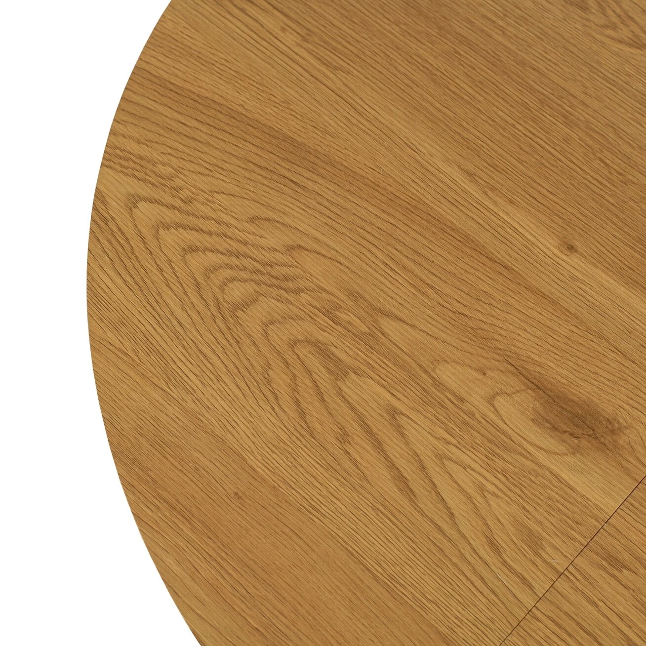 Apvalus išskleidžiamas stalas  Modern, 100–250 cm, auksinio ąžuolo spalvos, modernus loftas 8