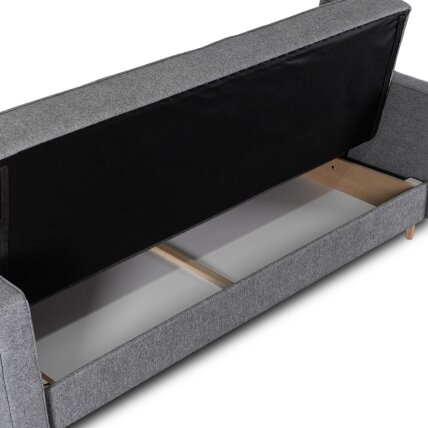 Malta Dvivietė sofa su miegojimo funkcija MALTA, pilkos, moderni svetainė 4 Malta Dvivietė sofa su miegojimo funkcija MALTA, pilkos, moderni svetainė 4