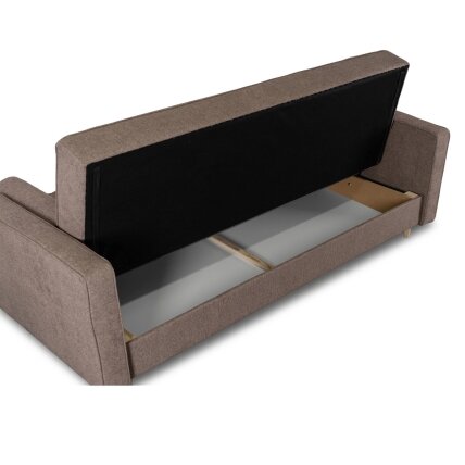 Malta Dvivietė sofa su miegojimo funkcija MALTA, ruda, moderni svetainė 4 Malta Dvivietė sofa su miegojimo funkcija MALTA, ruda, moderni svetainė 4