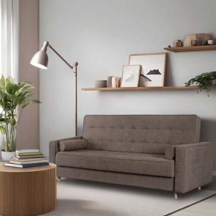 Malta Dvivietė sofa su miegojimo funkcija MALTA, ruda, moderni svetainė Malta Dvivietė sofa su miegojimo funkcija MALTA, ruda, moderni svetainė