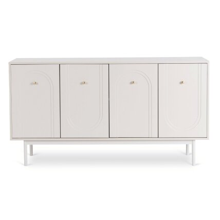 Marlenas MARLEN svetainės komoda, 155 cm, kašmyro spalvos, keturių durų, moderni 2 Marlenas MARLEN svetainės komoda, 155 cm, kašmyro spalvos, keturių durų, moderni 2