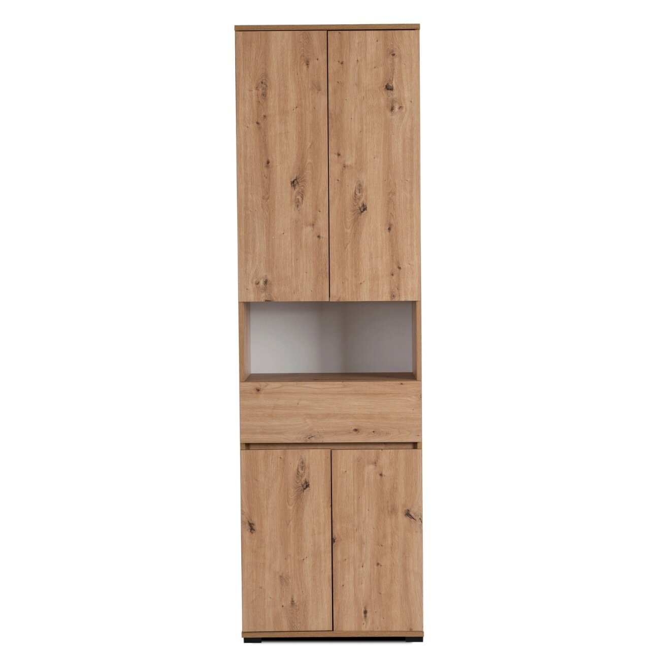 MODENA Spintelė prieškambario 60 cm ąžuolas, modernus loftas 3