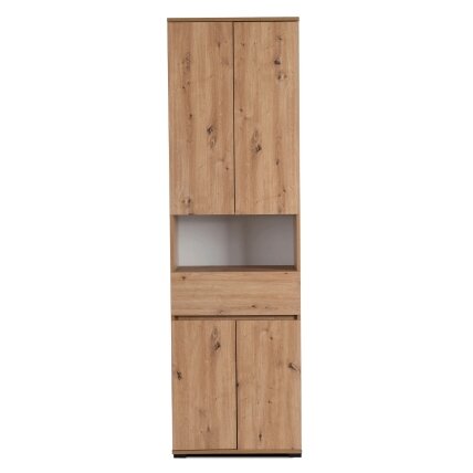 MODENA Spintelė prieškambario 60 cm ąžuolas, modernus loftas 3