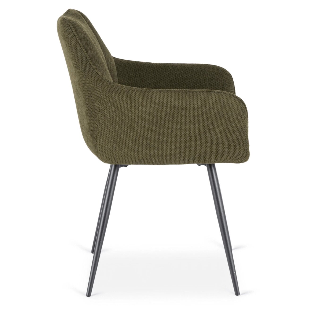 Navara Minkštas svetainės krėslas NAWARA, žalias, modernus, „Boucle“ rašta 6