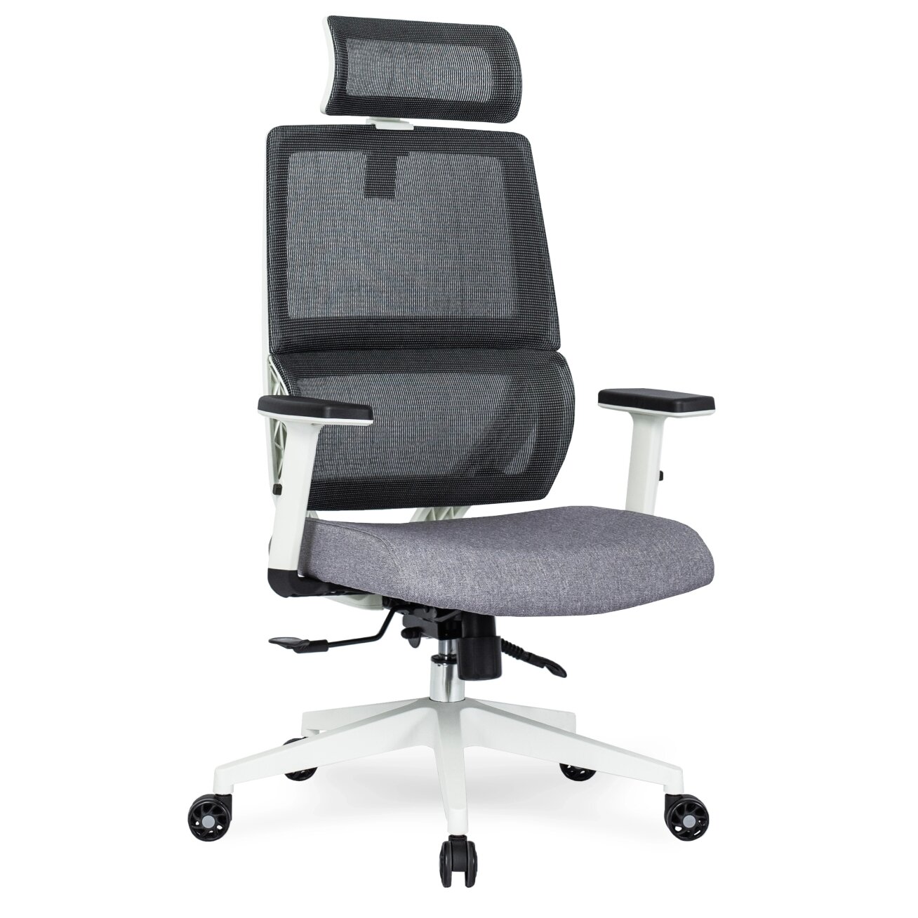 Niki NICKI ergonomiška pasukama biuro kėdė, moderni pilka Niki NICKI ergonomiška pasukama biuro kėdė, moderni pilka