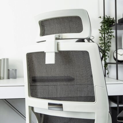 Niki NICKI ergonomiška pasukama biuro kėdė, moderni pilka 5 Niki NICKI ergonomiška pasukama biuro kėdė, moderni pilka 5