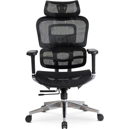 Nina NINO juoda moderni ergonominė pasukama biuro kėdė 7 Nina NINO juoda moderni ergonominė pasukama biuro kėdė 7