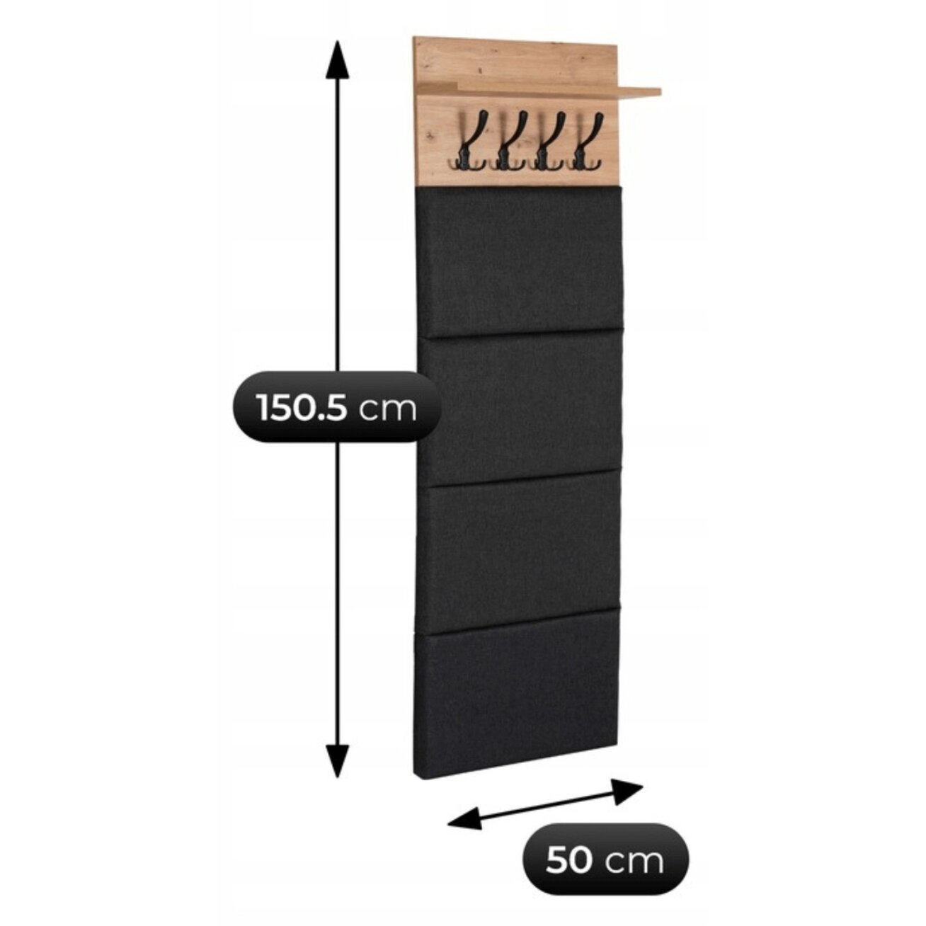 Parma PARMA Prieškambario 50 cm kolona, 4 Parma PARMA Prieškambario 50 cm kolona, 4