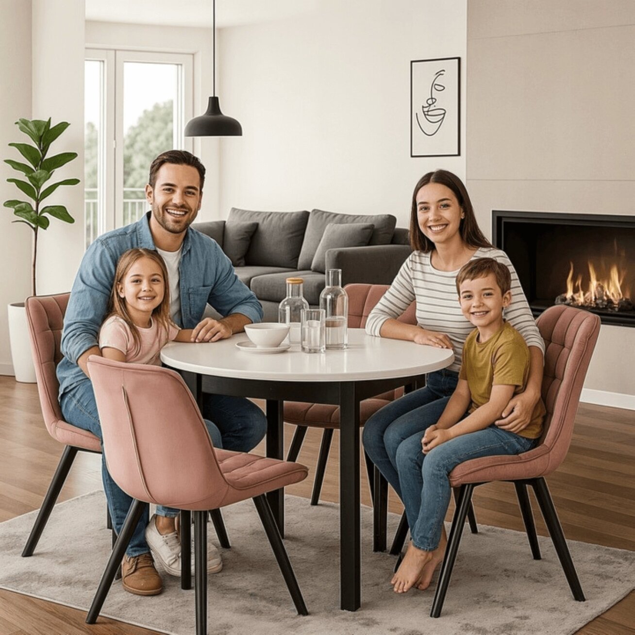 Rikas RICK minkštas svetainės krėslas, rožinės aksomas, modernus loftas 6 Rikas RICK minkštas svetainės krėslas, rožinės aksomas, modernus loftas 6