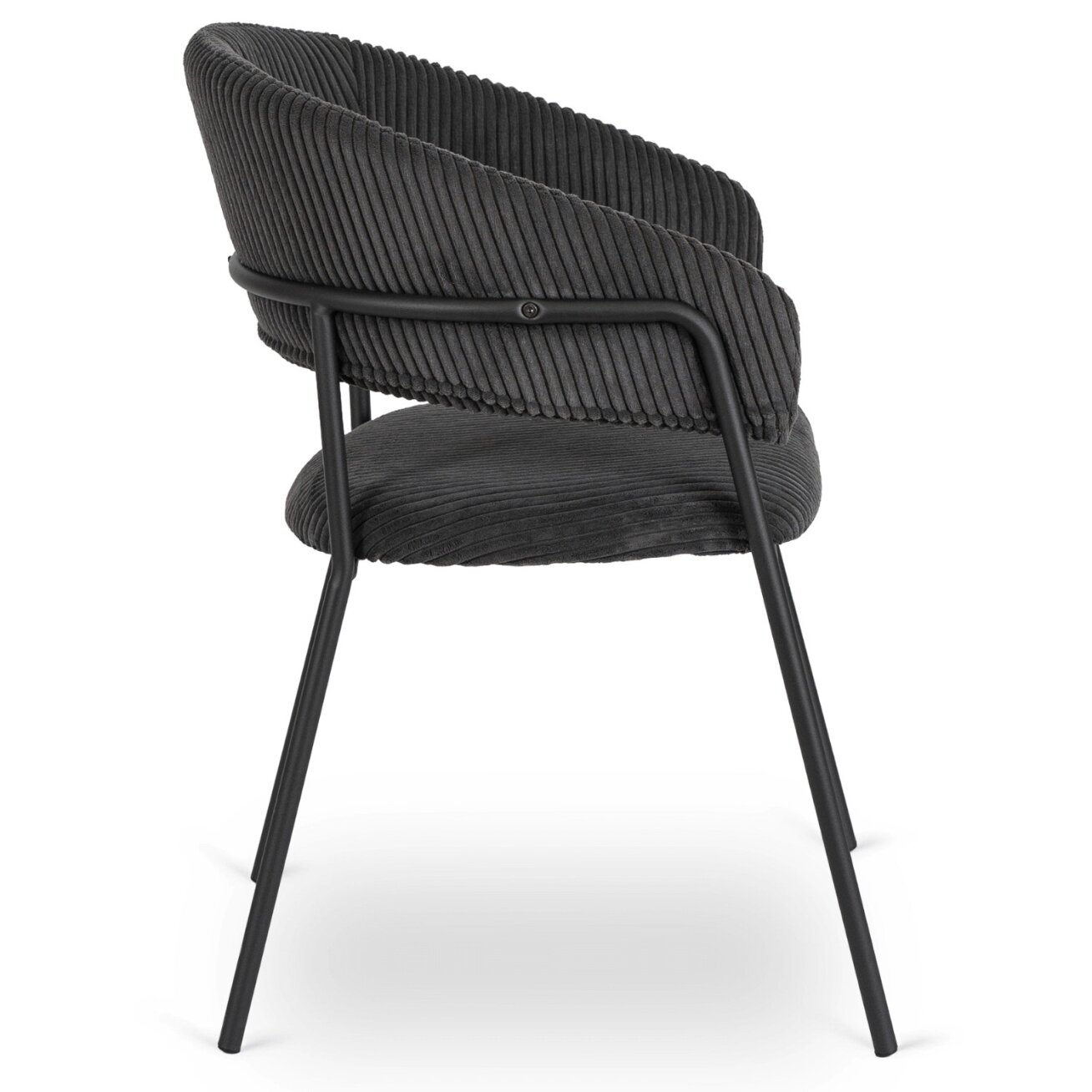 Tinka TINKA Minkštas krėslas, juodas velvetas, modernus loftas 7 Tinka TINKA Minkštas krėslas, juodas velvetas, modernus loftas 7
