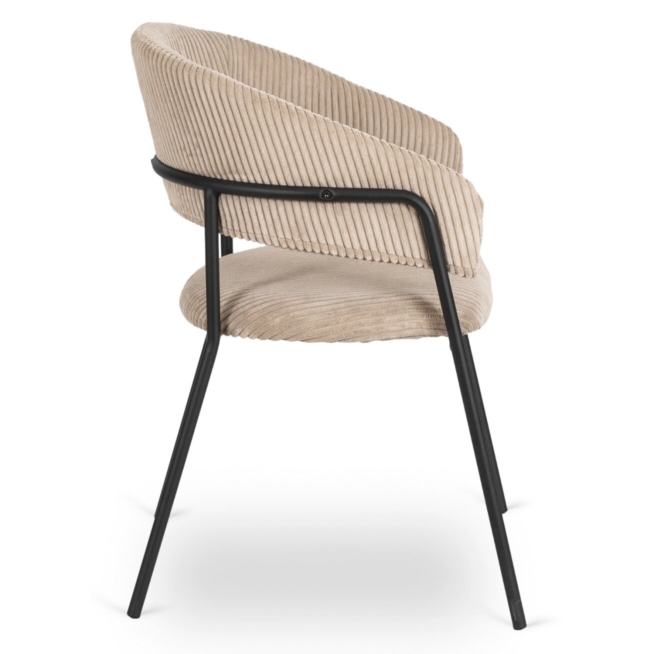 Tinka TINKA minkštas krėslas, smėlio spalvos, velvetas, modernus loftas 7 Tinka TINKA minkštas krėslas, smėlio spalvos, velvetas, modernus loftas 7
