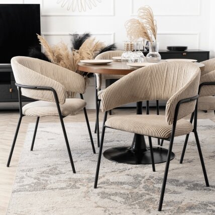 Tinka TINKA minkštas krėslas, smėlio spalvos, velvetas, modernus loftas 1 Tinka TINKA minkštas krėslas, smėlio spalvos, velvetas, modernus loftas 1