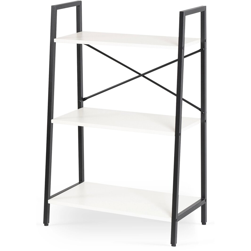 Vioras VIOR žema atvira lentyna svetainei, balta/juoda, metalinė, žaislams, modernus 7 Vioras VIOR žema atvira lentyna svetainei, balta/juoda, metalinė, žaislams, modernus 7
